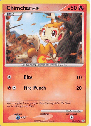 Chimchar LV.10 70/127