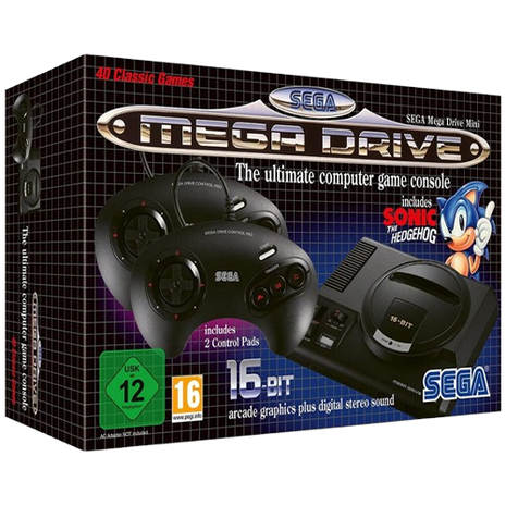 Sega Mega Drive Classic Mini Console - Preowned
