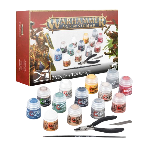 Warhammer: Age of Sigmar - Paint and Tools Set