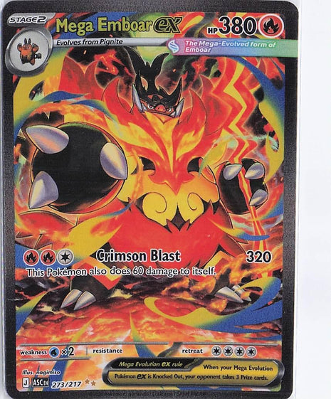 Mega Emboar ex 273/217