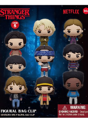 Stranger Things - Series 5: 3D Character Bag Clip Blind Bag