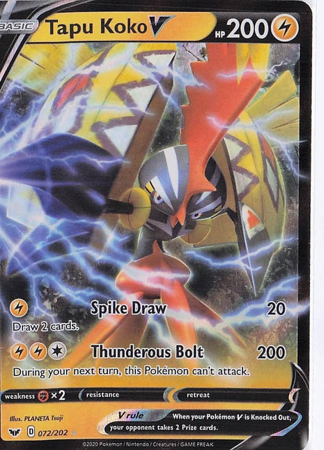 Tapu Koko V 072/202