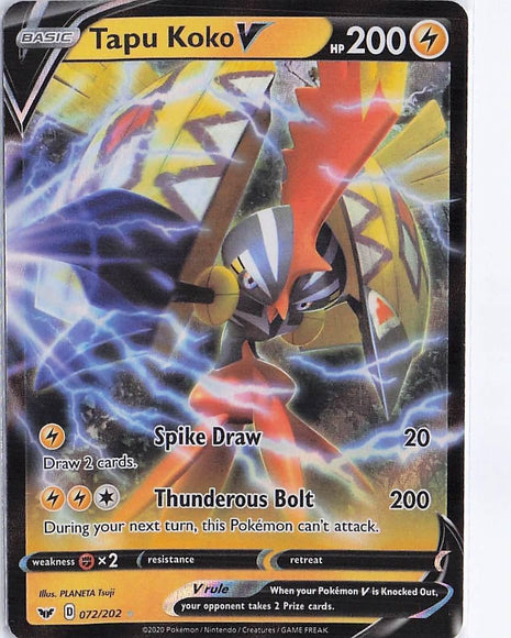 Tapu Koko V 072/202