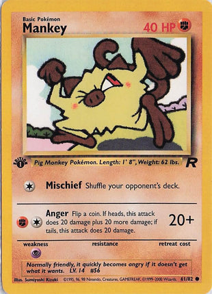 Mankey 61/82 (1st)