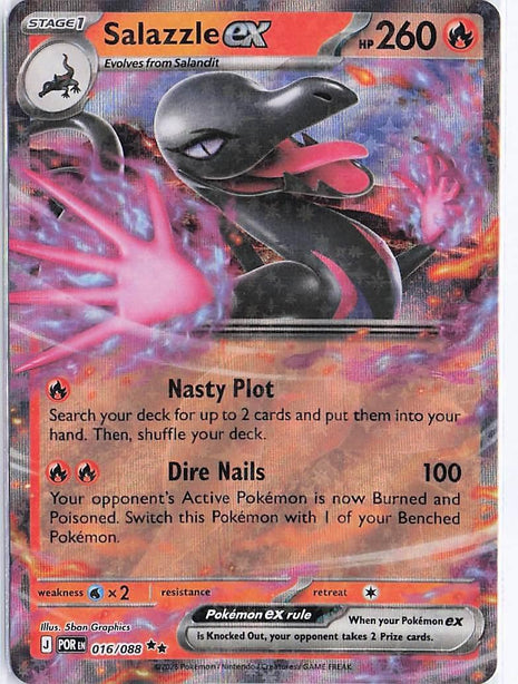 Salazzle ex 016/088