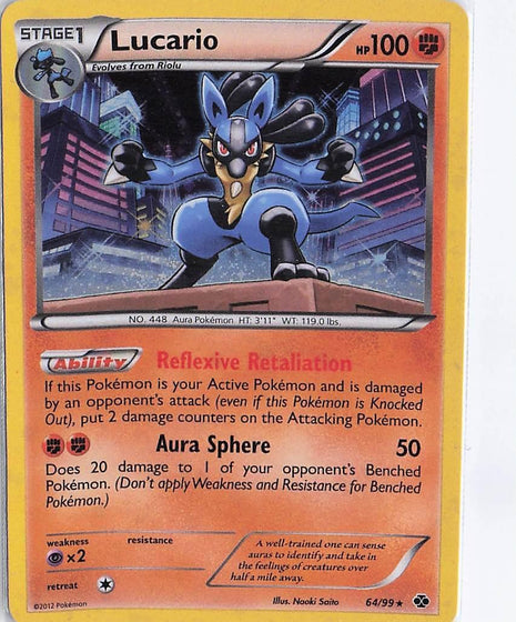 Lucario 64/99 (Cosmic)