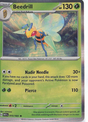 Beedrill 015/165 (H)