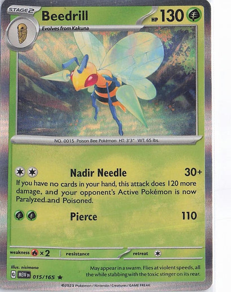 Beedrill 015/165 (H)