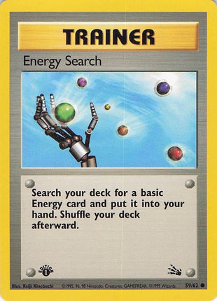Energy search 1st ED 59/62