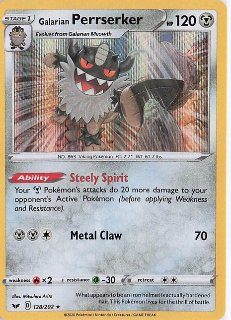 Galarian Perrserker 128/202 (H)