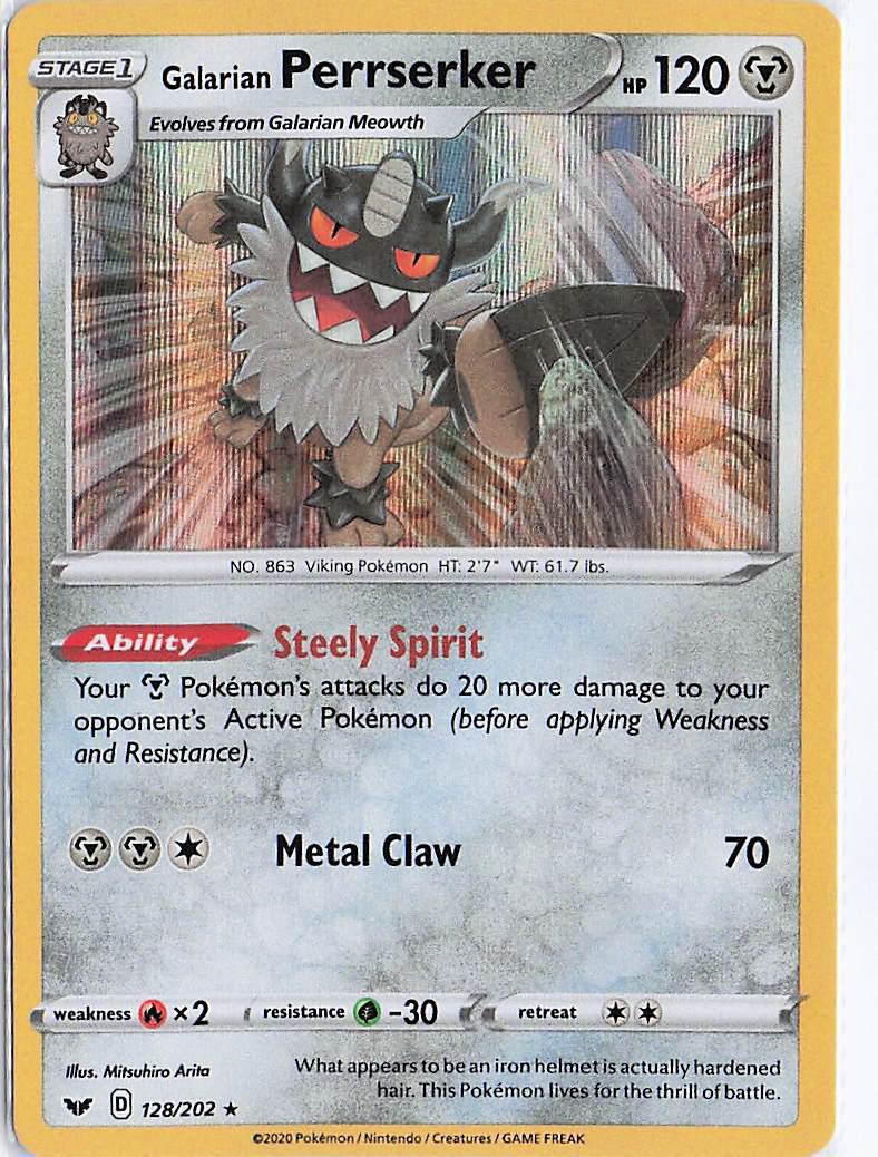 Galarian Perrserker 128/202 (H)