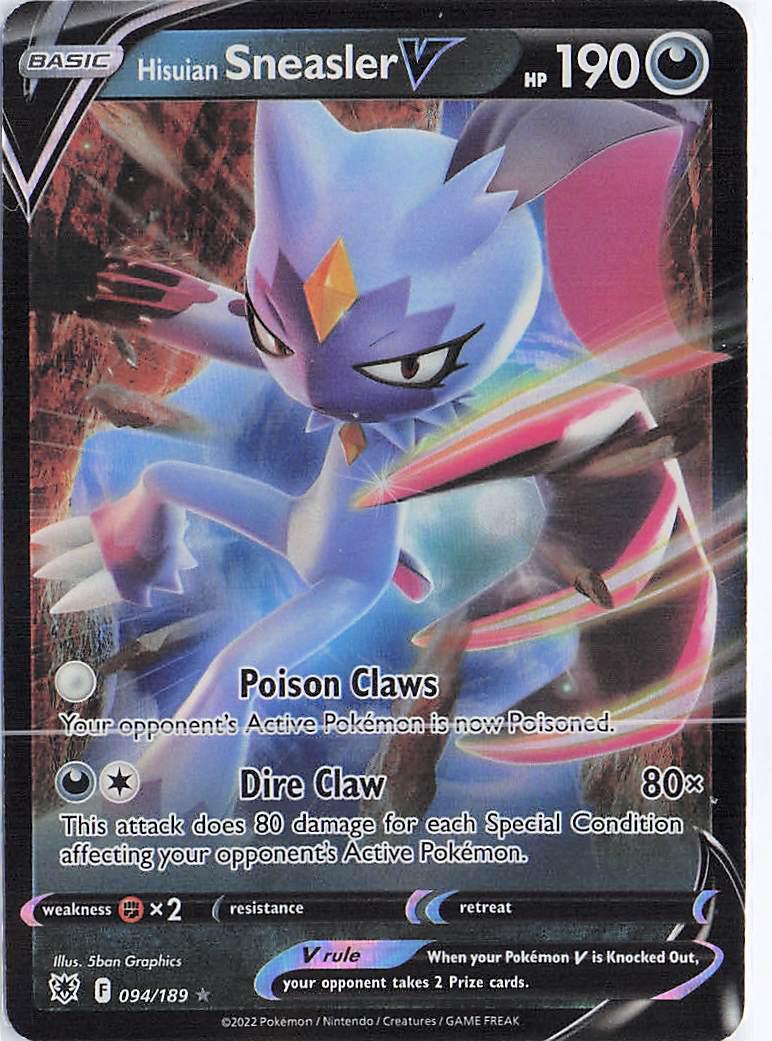 Hisuian Sneasler V 094/189