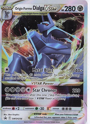 Origin Forme Dialga VSTAR SWSH256