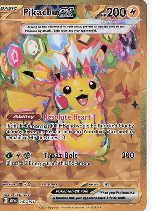Pikachu ex 247/191