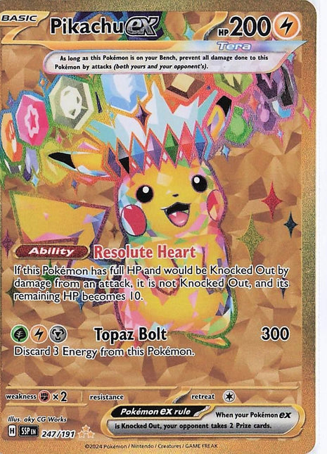 Pikachu ex 247/191