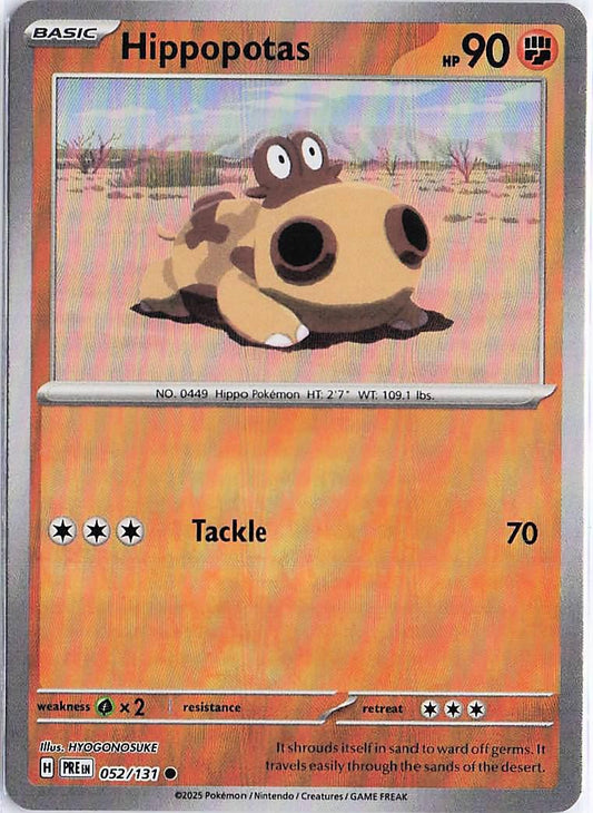 Hippopotas 052/131 (Pokeball)