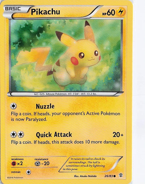 Pikachu 26/83