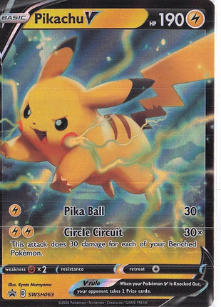 Pikachu V SWSH063