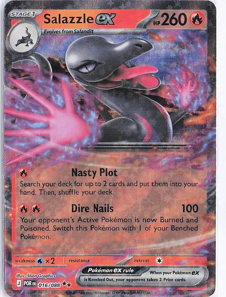 Salazzle ex 016/088