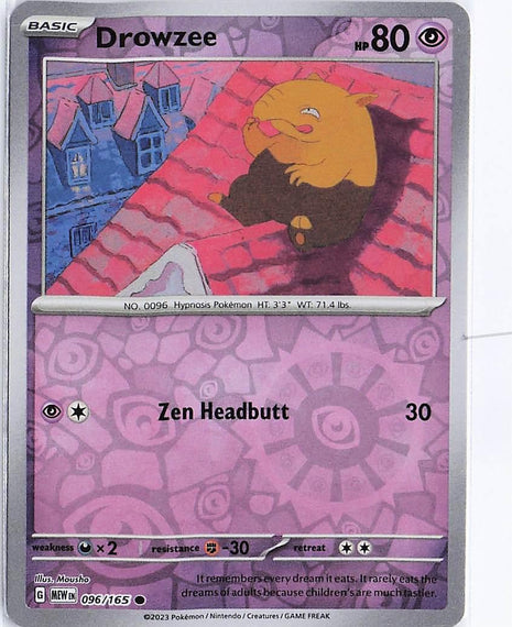 Drowzee 096/165 (RH)