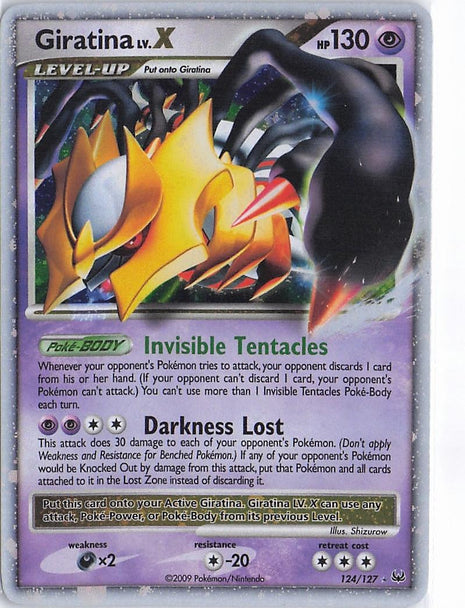Giratina LV.X 124/127