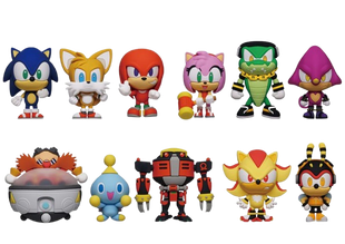 Sonic The Hedgehog - Series 3: 3D Character Bag Clip Blind Bag