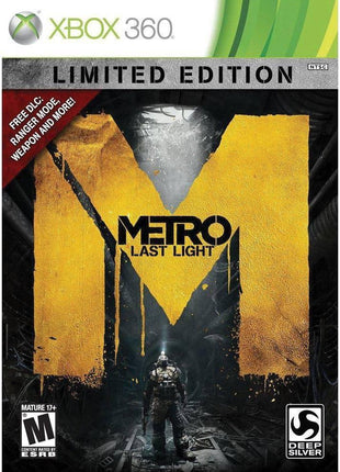 Metro: Last Light Limited Edition (Xbox 360) - Preowned