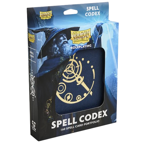 Dragon Shield - Midnight Blue Spell Codex