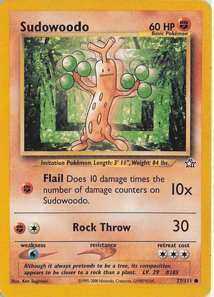 Sudowoodo 77/111