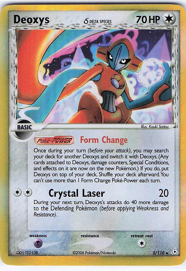Deoxys 5/110 (H)