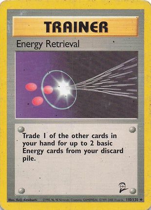 Energy Retrieval 110/130