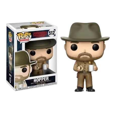 Stranger Things - Hopper with Donut #512 Funko Pop!