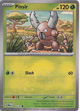 Pinsir 003/131 (Pokeball Holo)