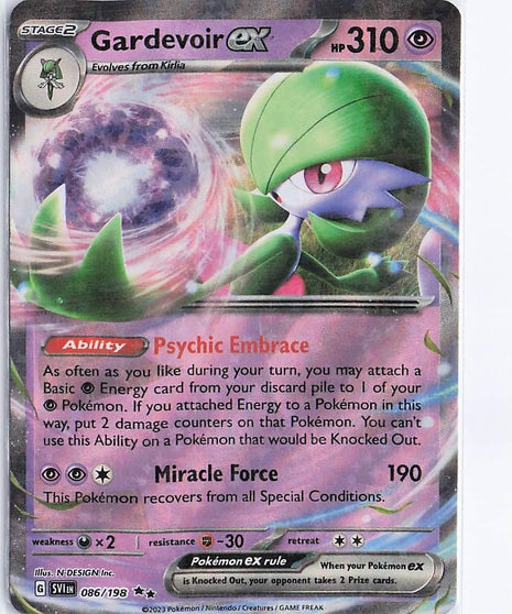 Gardevoir ex 086/198