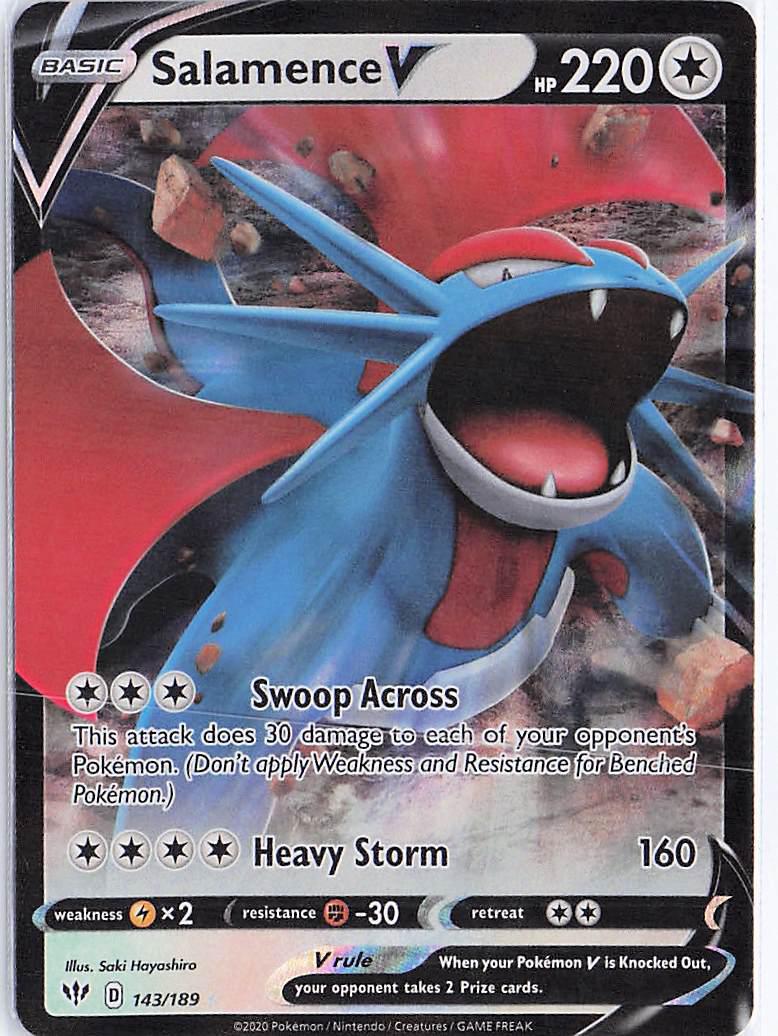 Salamence V 143/189