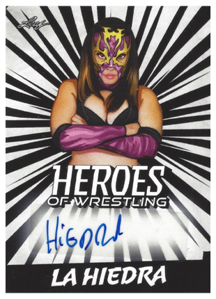 Leaf - Heroes Of Wrestling - La Hiedra Autograph