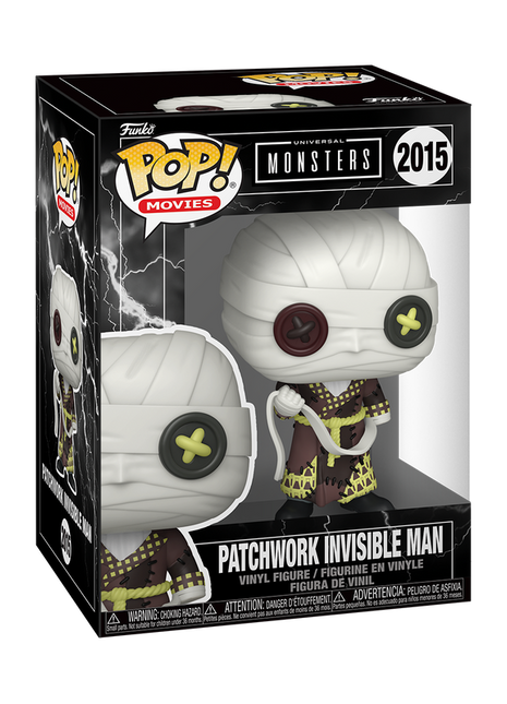 Universal Monsters - Patchwork Invisible Man #2013 Funko Pop!