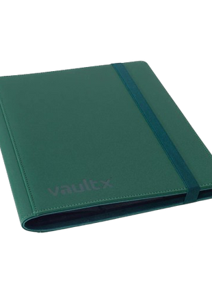 Vault X - Forest Green 9 Pocket Exo Tec Strap Binder