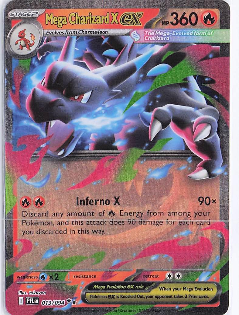 Mega Charizard X ex 013/094