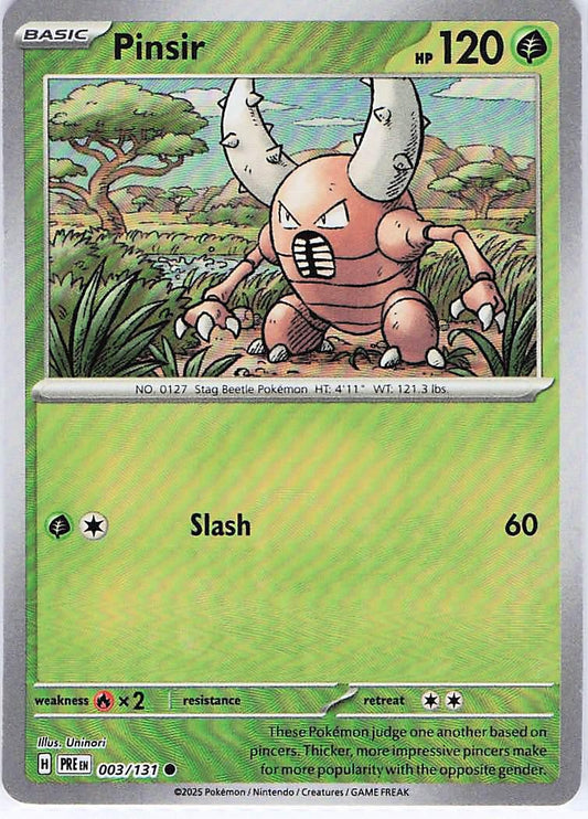 Pinsir 003/131 (Pokeball Holo)