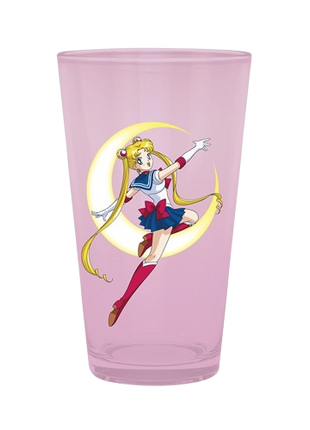 Sailor Moon - Sailor Moon Pink Glass