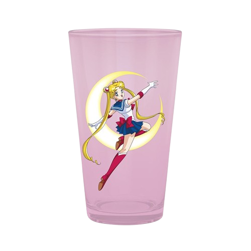 Sailor Moon - Sailor Moon Pink Glass