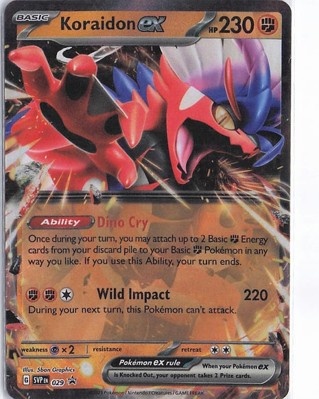 Koraidon ex SVP 029