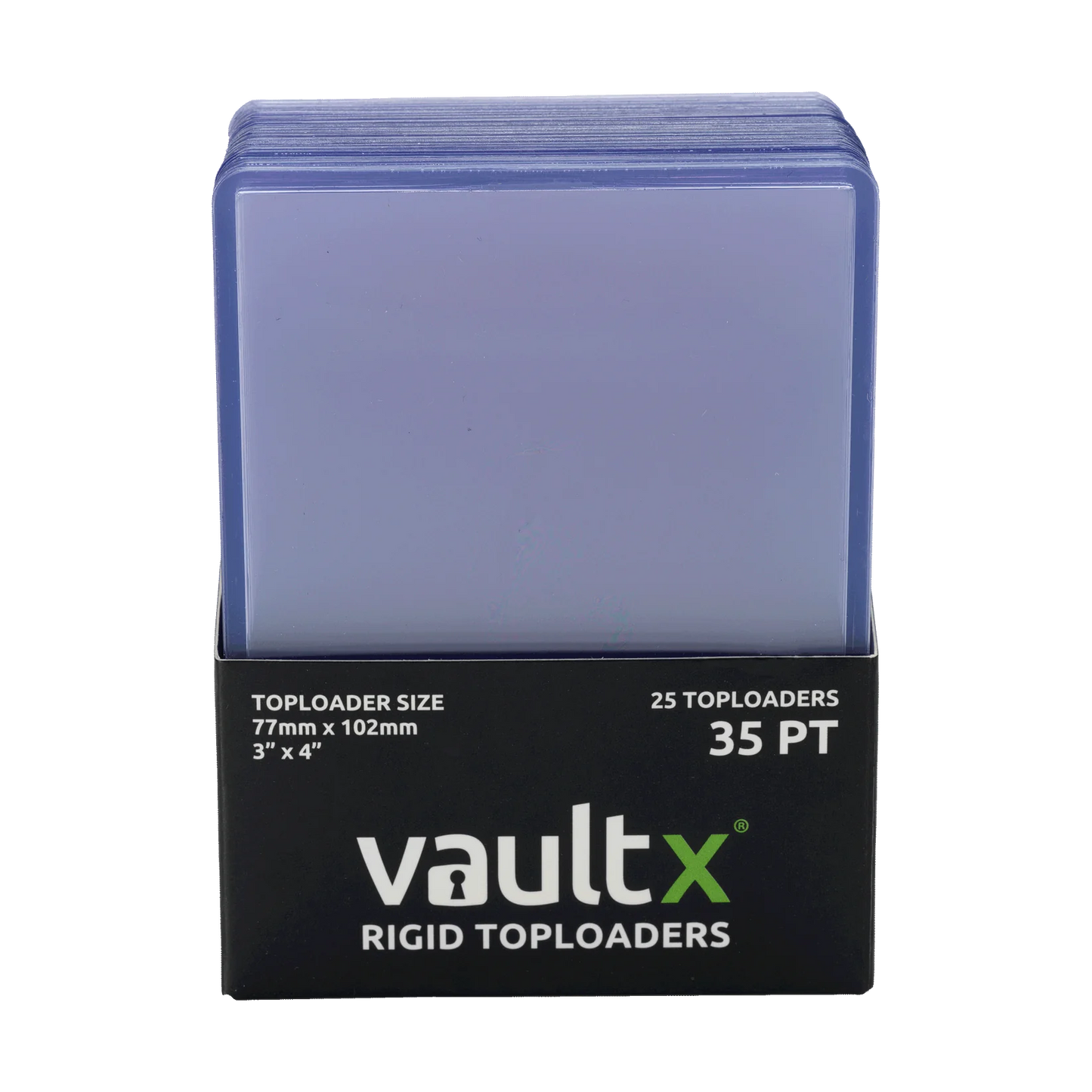 Vault X - Standard Size Toploaders (25)