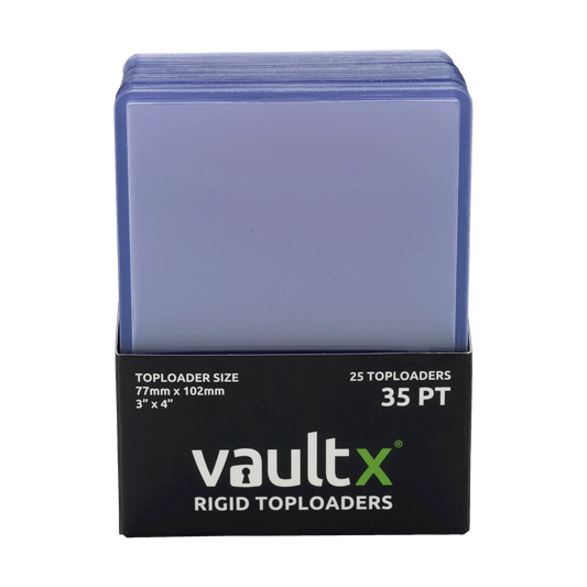 Vault X - Standard Size Toploaders (25)