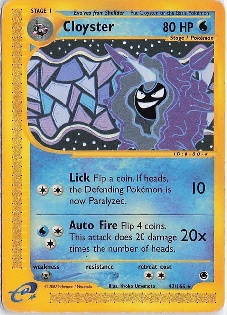 Cloyster 42/165 (D)