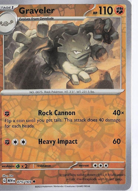 Graveler 075/165 (RH)
