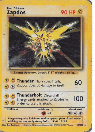 Zapdos 16/102 (H)(HD)