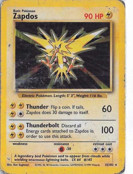 Zapdos 16/102 (H)(HD)