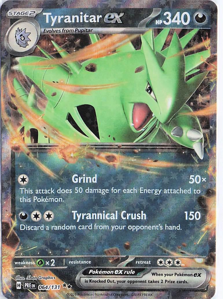 Tyranitar ex 064/131